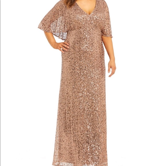 cachet plus size gowns